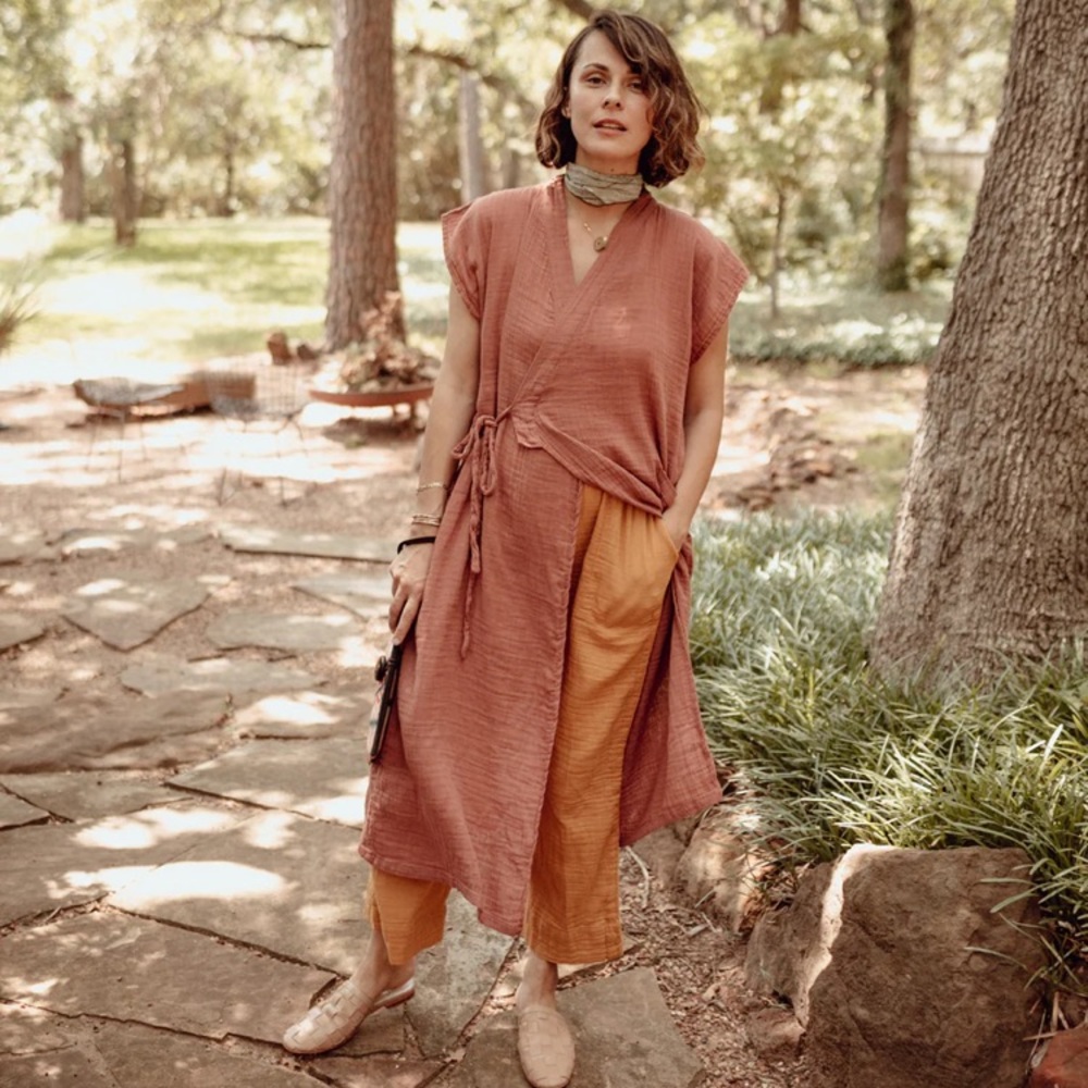 Odd Bird - Aydin “House” Dress in Canyon Rose